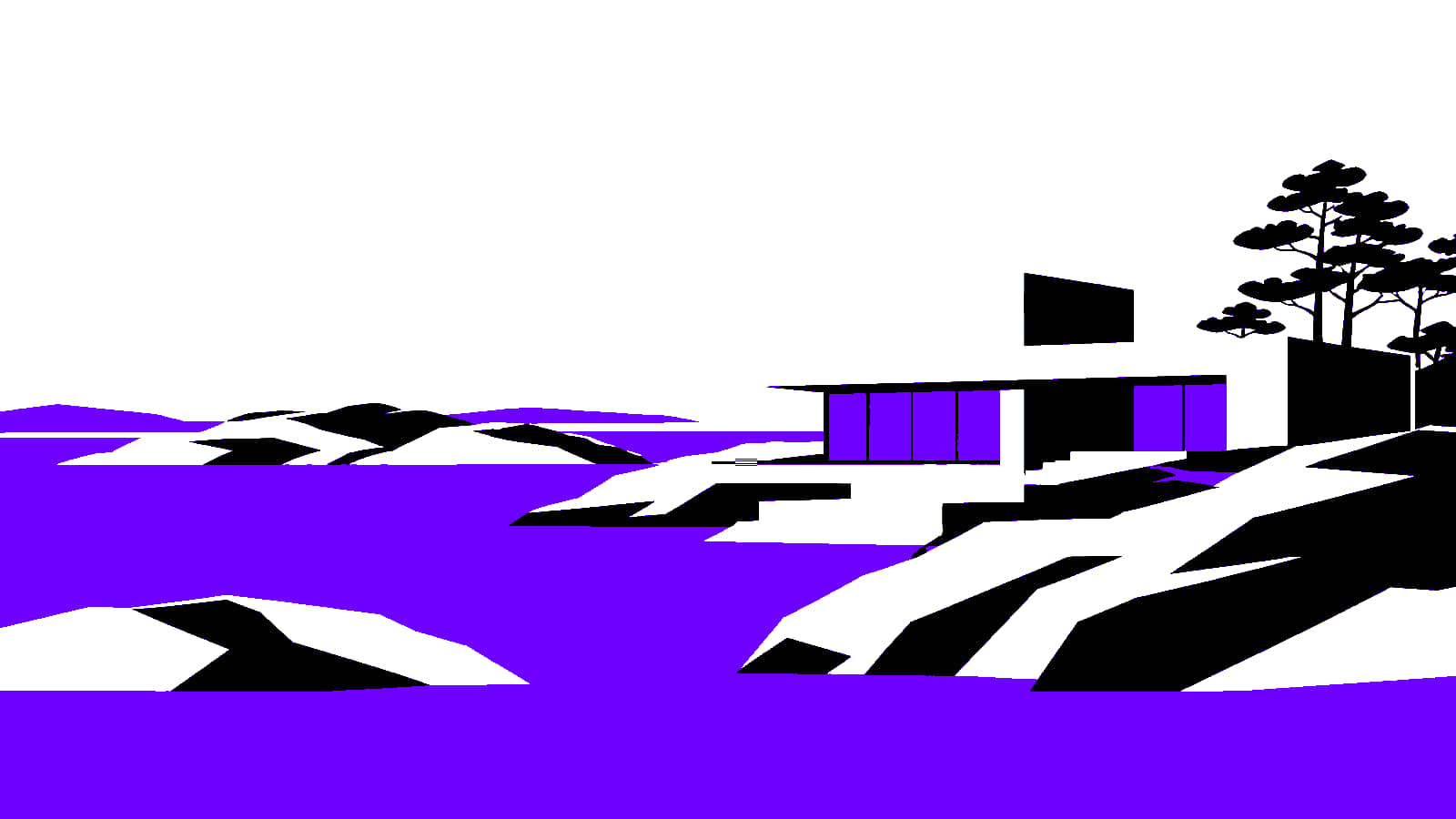 Stockholms skargard och minimalistisk nordisk arkitektur